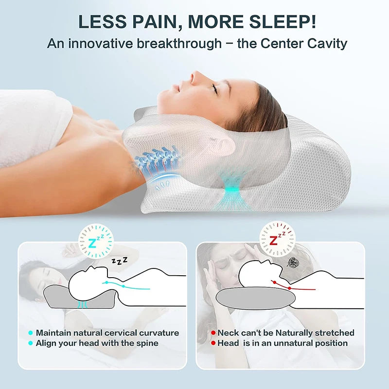 CerviRelief™ Ergonomic Sleep Pillow